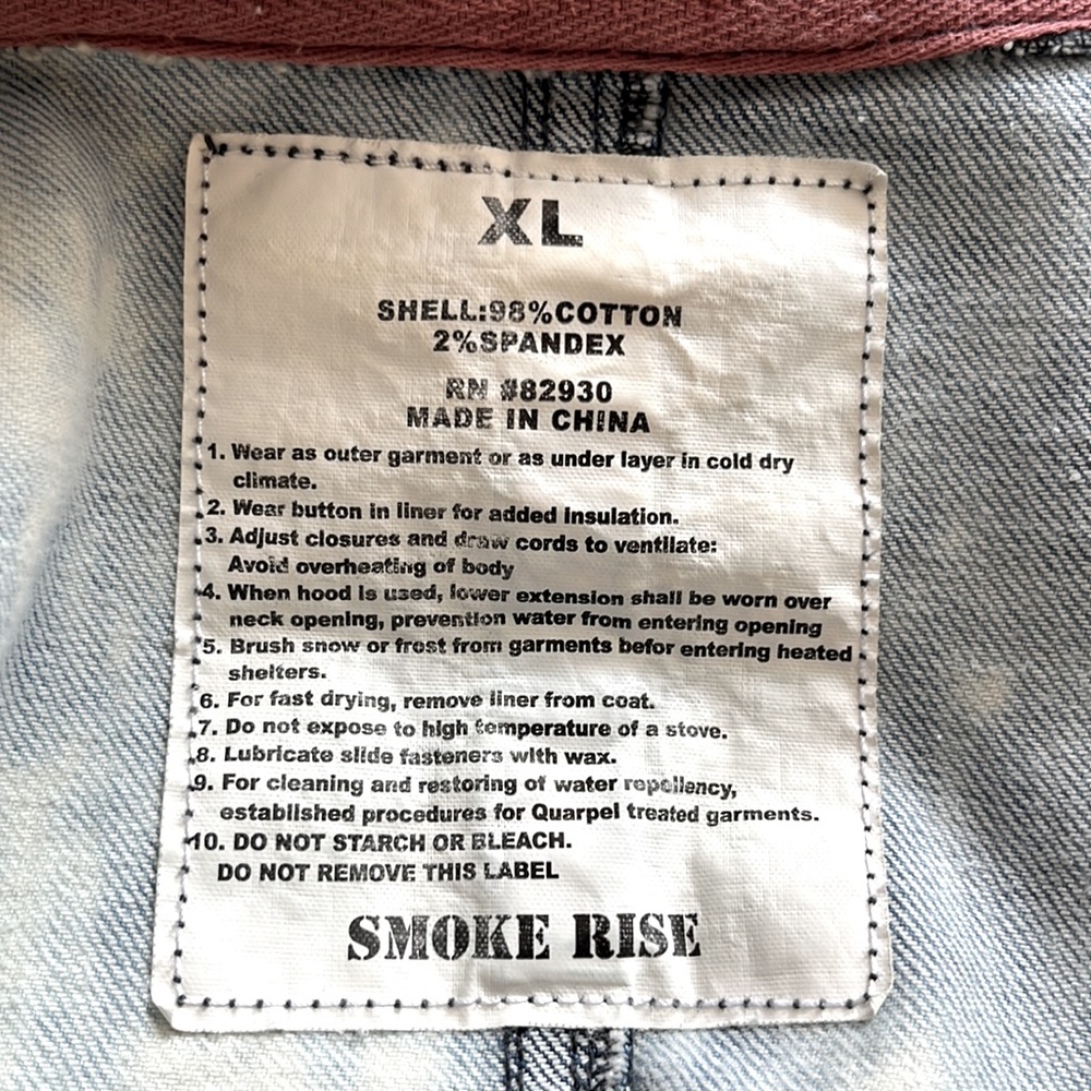 Smoke Rise distressed denim jacket - Picture 12 of 12